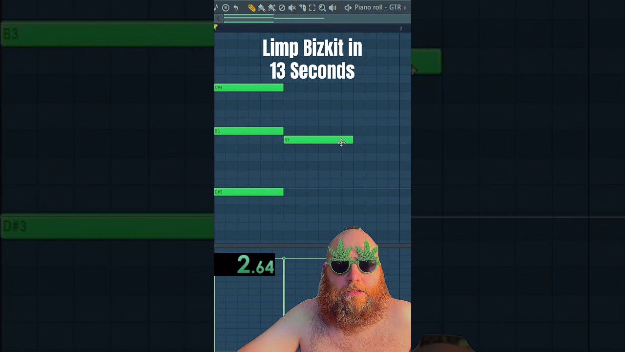 Limp Bizkit Speedrun WORLD RECORD 😳 #limpbizkit #musicproducers #flstudio #beatmaker #speedrunning