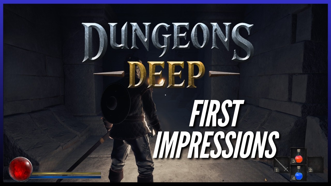 Dungeons Deep Demo | First Impressions - Soulslike Dungeon Crawler