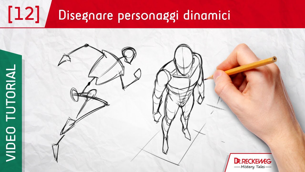 Il corpo in movimento - Come disegnare un fumetto