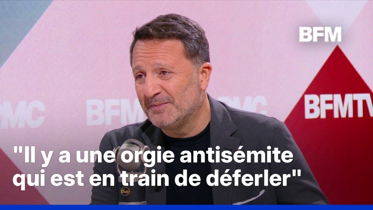 L'animateur et producteur Arthur d&eacute;nonce l'antis&eacute;mitisme en France