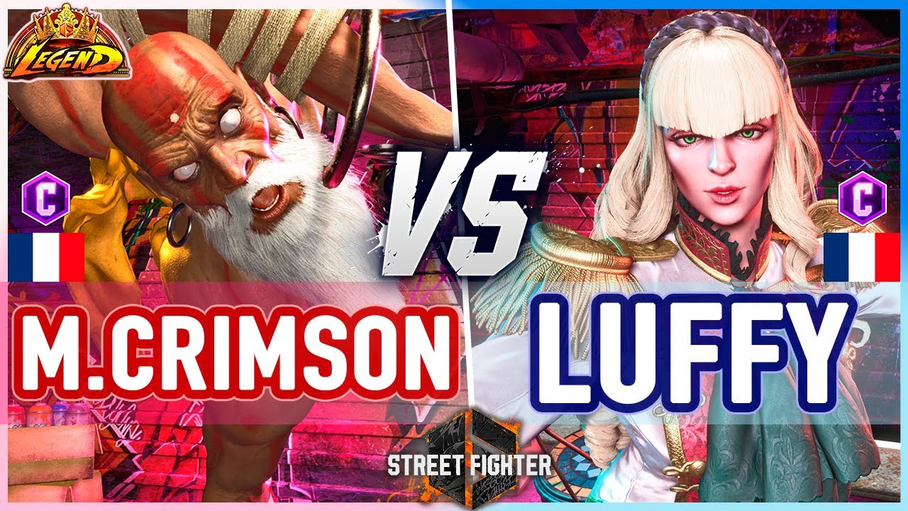 SF6 🔥 Mister Crimson (Dhalsim) vs Luffy (Manon) 🔥 Street Fighter 6