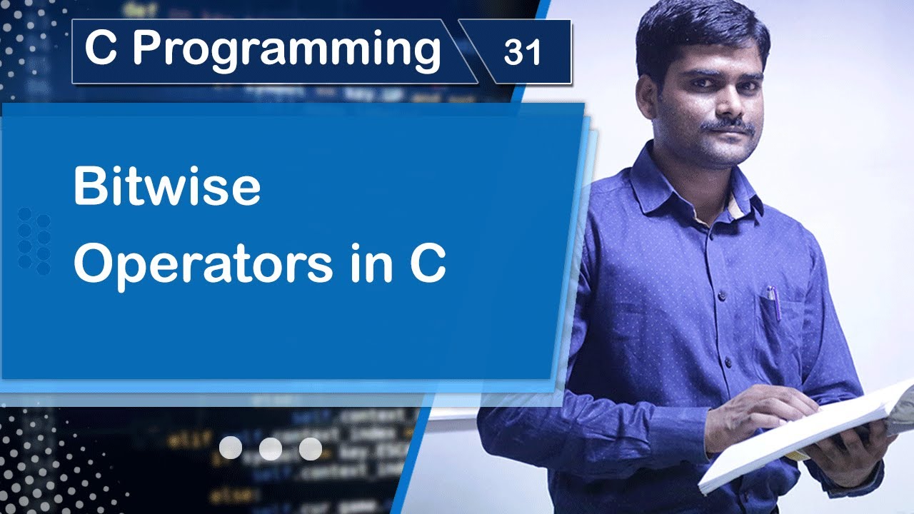Bitwise Operators in C - C Programming Tutorial 31 🚀
