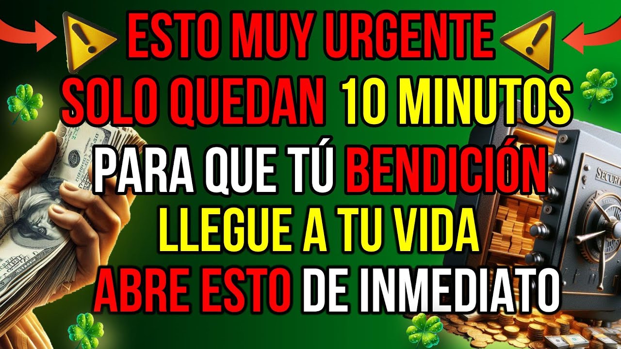😍🍀 DIOS DICE: ¡SI ME SALTAS HOY, PERDERÁS TU MILAGRO MÁS GRANDE! 🎁 ¡No rechaces | Mensaje de Dios