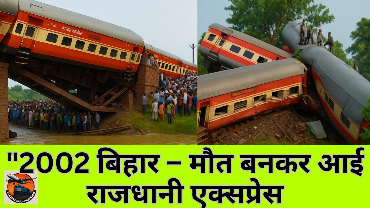 Howrah Rajdhani Express Train Accident 2002 – बिहार का सबसे दर्दनाक हादसा