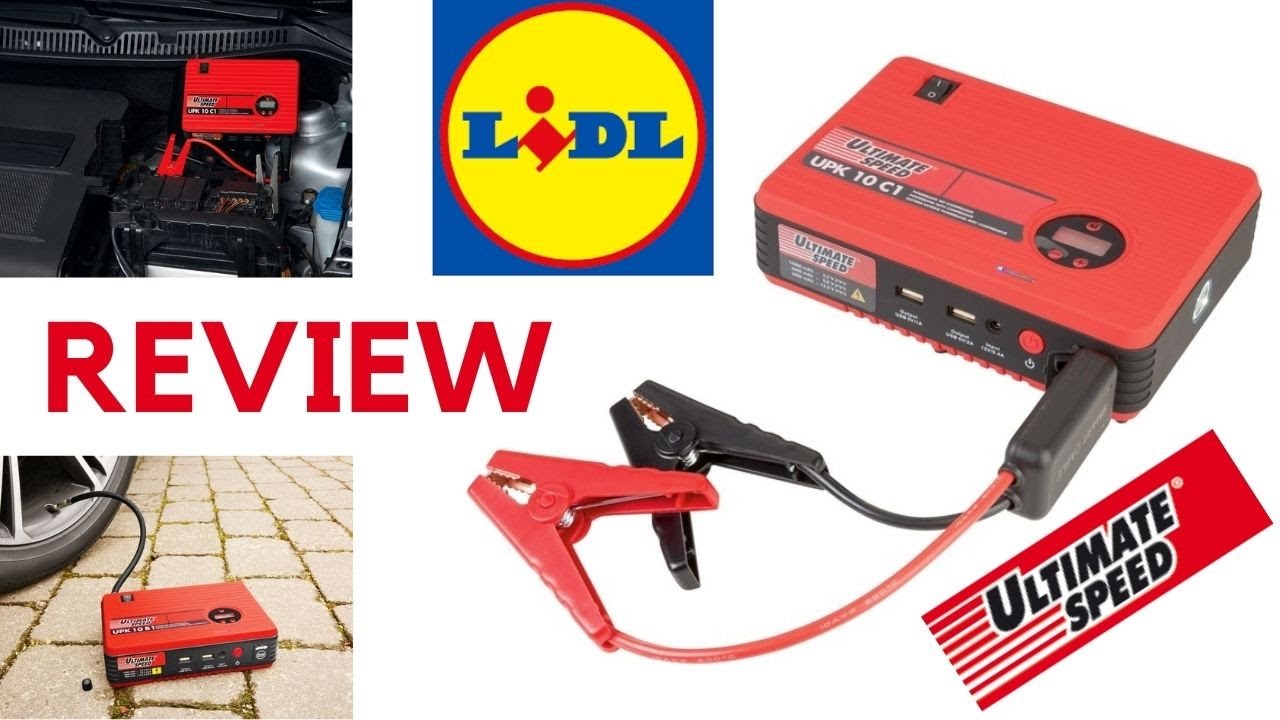 UltimateSpeed Powerbank with Compressor UPK 10 C1 REVIEW / TEST  45bar 14Ah, -21C, LED)