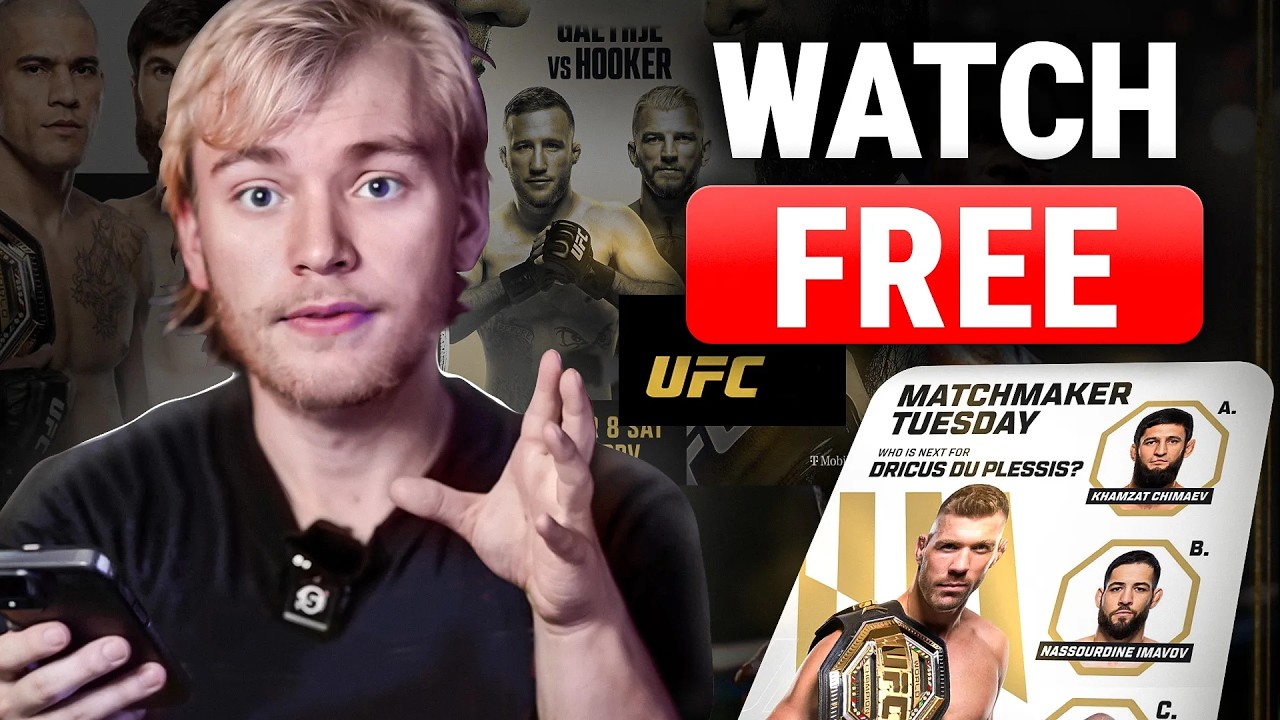 Как смотреть UFC и MMA в прямом эфире бесплатно (легально) РАБОТАЕТ в 2025 году