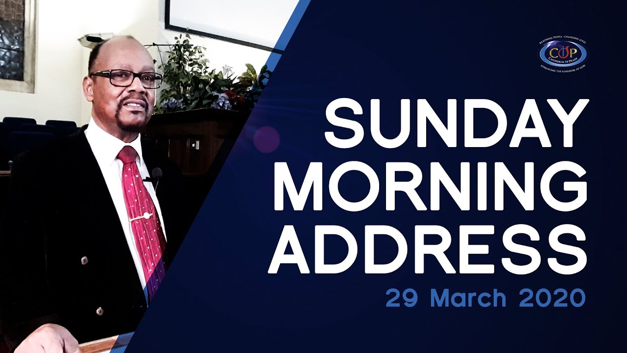 SUNDAY SERVICE ADDRESS - NTCG WOOD GREEN - 29 MARCH 2020