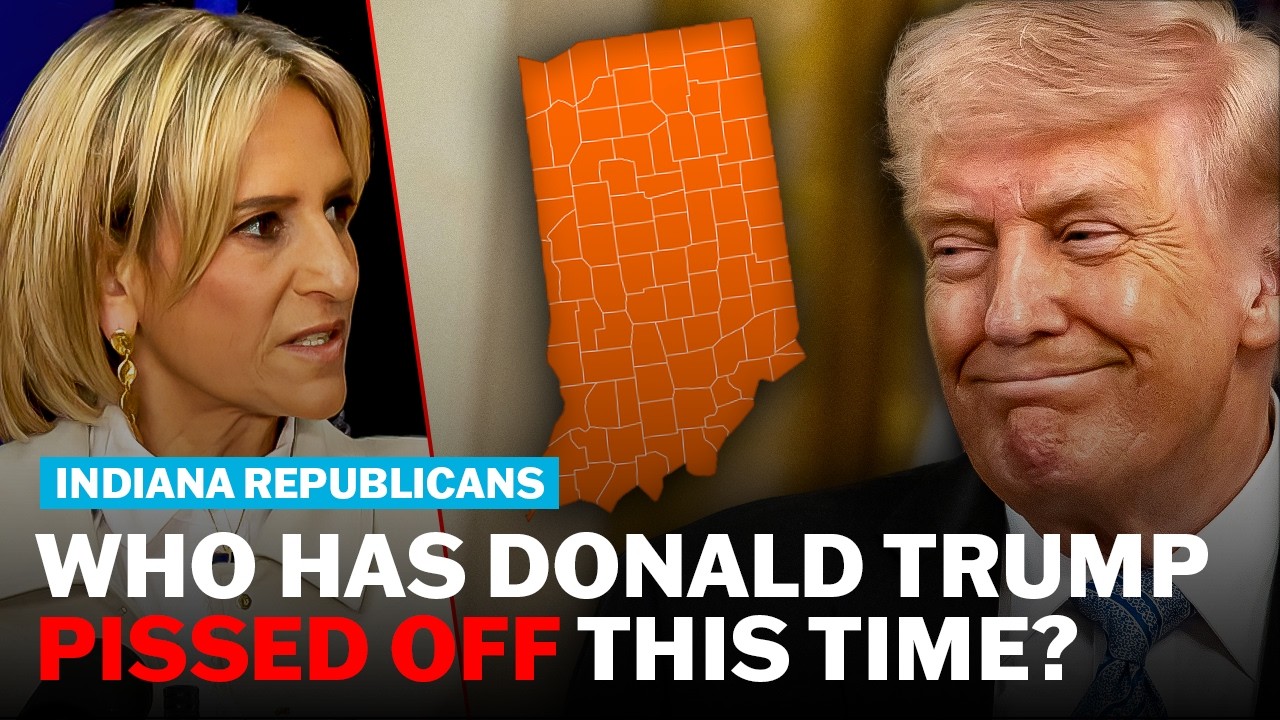 Неистовая ярость Трампа... по отношению к республиканцам Индианы | The News Agents USA