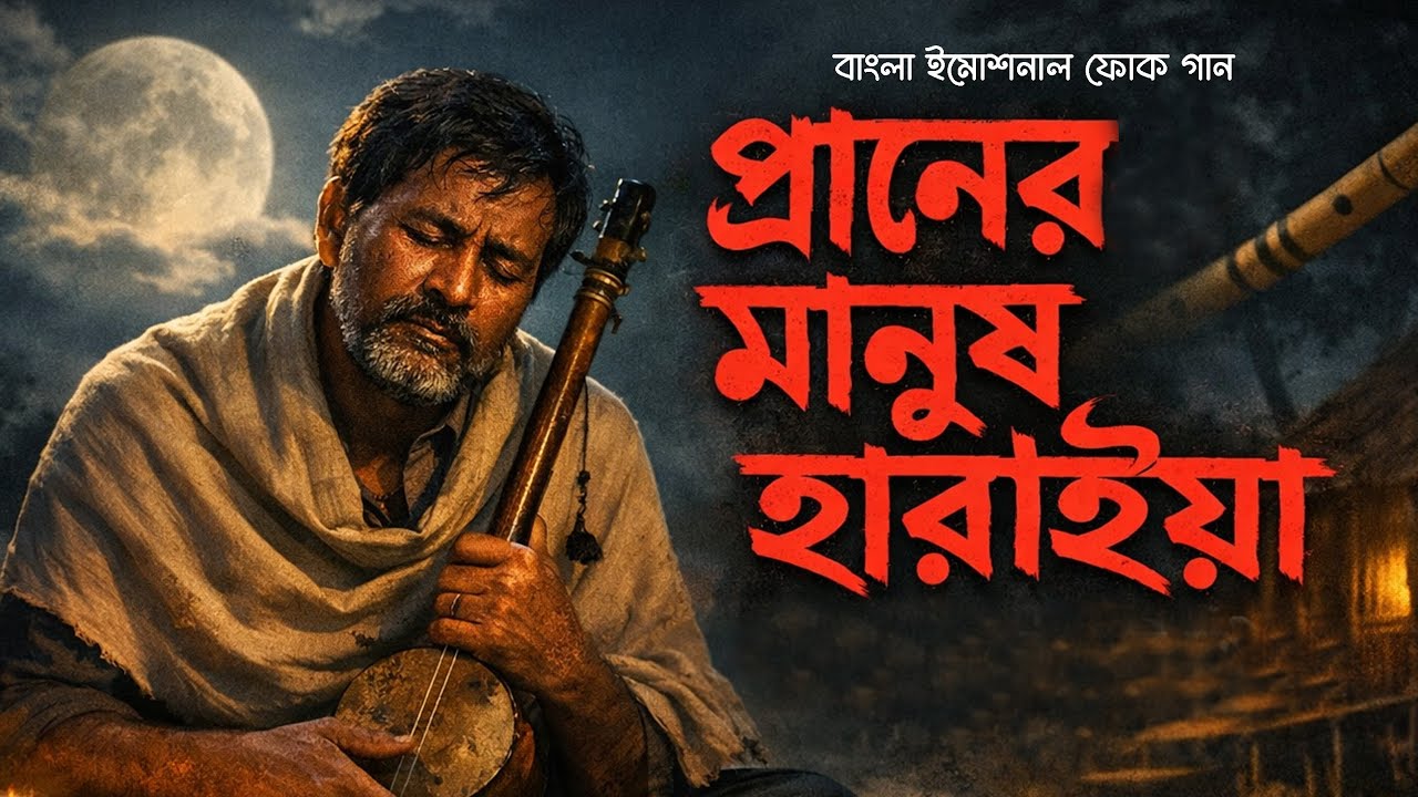 প্রাণের মানুষ হারাইয়া |  Praner Manush Haraiya | Best Viral Song | New Song 2026