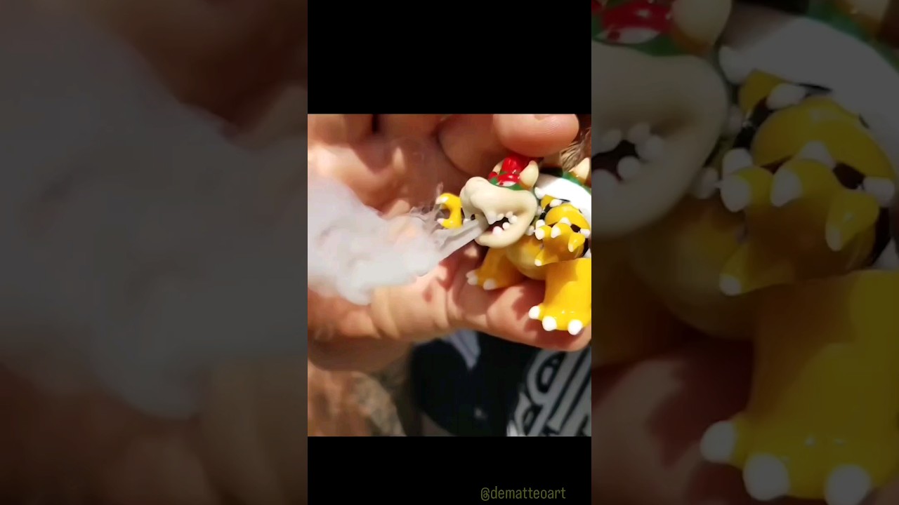 Shotgun Smoke Handmade Boro Glass fanart character pendants