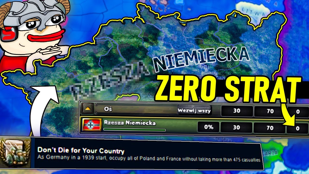 NIEMOŻLIWE OSIĄGNIĘCIE DO ZROBIENIA W HEARTS OF IRON 4