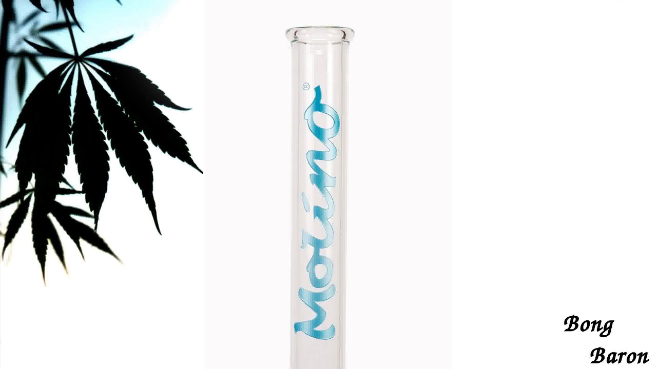 Molino Premium Bong  Line - 7mm - 40cm - Blue