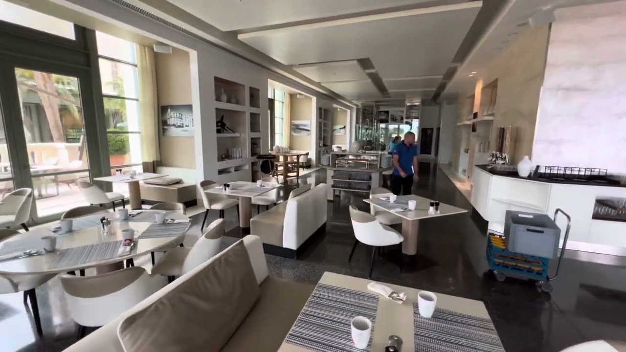 #Monaco 🇲🇨 Monte-Carlo Bay Hotel & Resort | Michelin-starred Blue Bay Marcel Ravin restaurant.