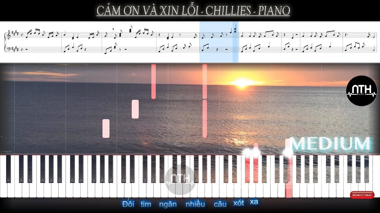 OST Thưa Mẹ Con Đi / Goodbye Mother] Cảm Ơn Và Xin Lỗi - Chillies - Piano