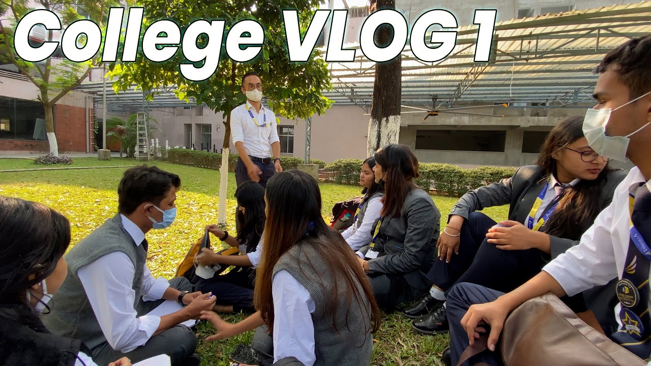 College Vlog 1 ( We did Movie scripting) at Inspiria Knowledge Campus