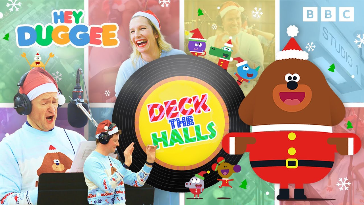 Deck the Halls 🎄🎶 | Feat. Alexander Armstrong & Beardyman | Hey Duggee
