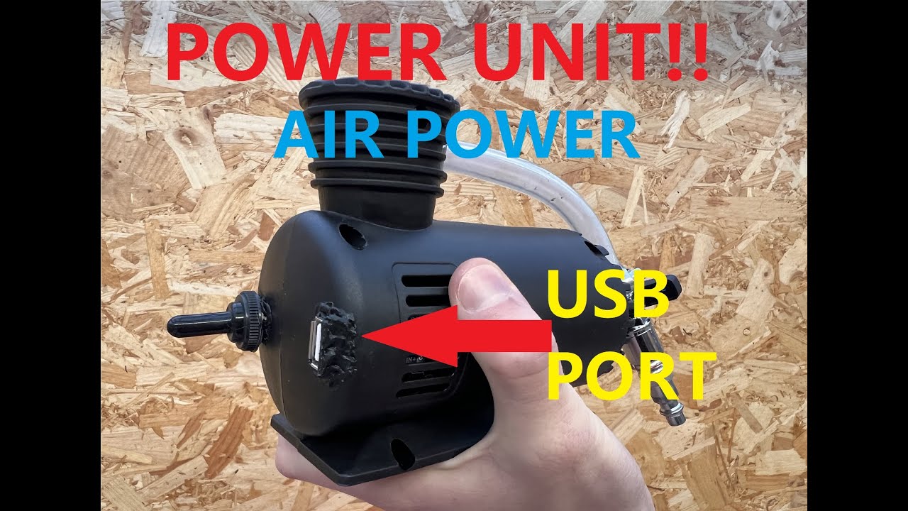 AIR POWERED Generator with USB Charger