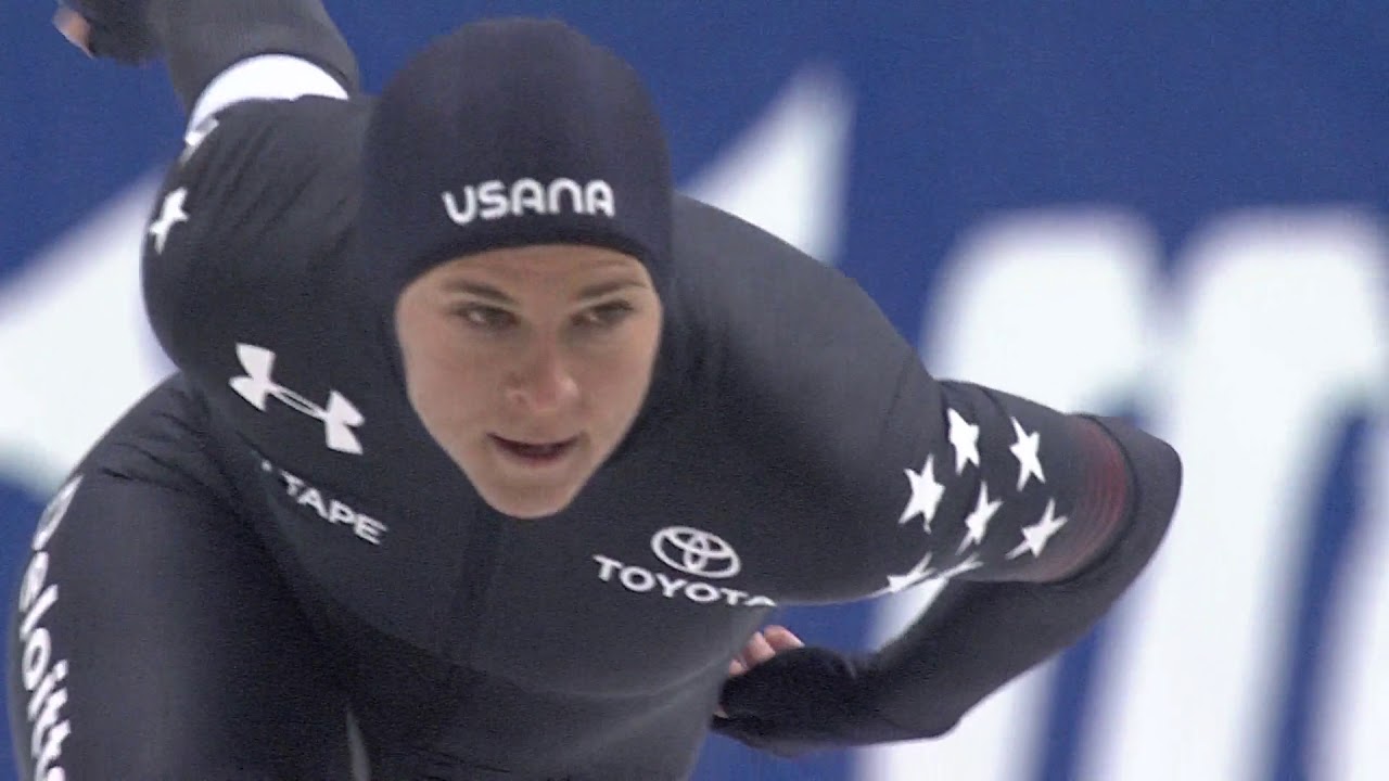 Brittany Bowe wins gold in the 1500m in Obihiro!