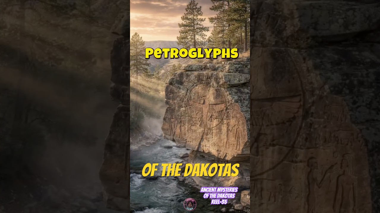 Ancient Mysteries of the Dakotas Reel-35 Petroglyphs. #ancient #history #prehistoric