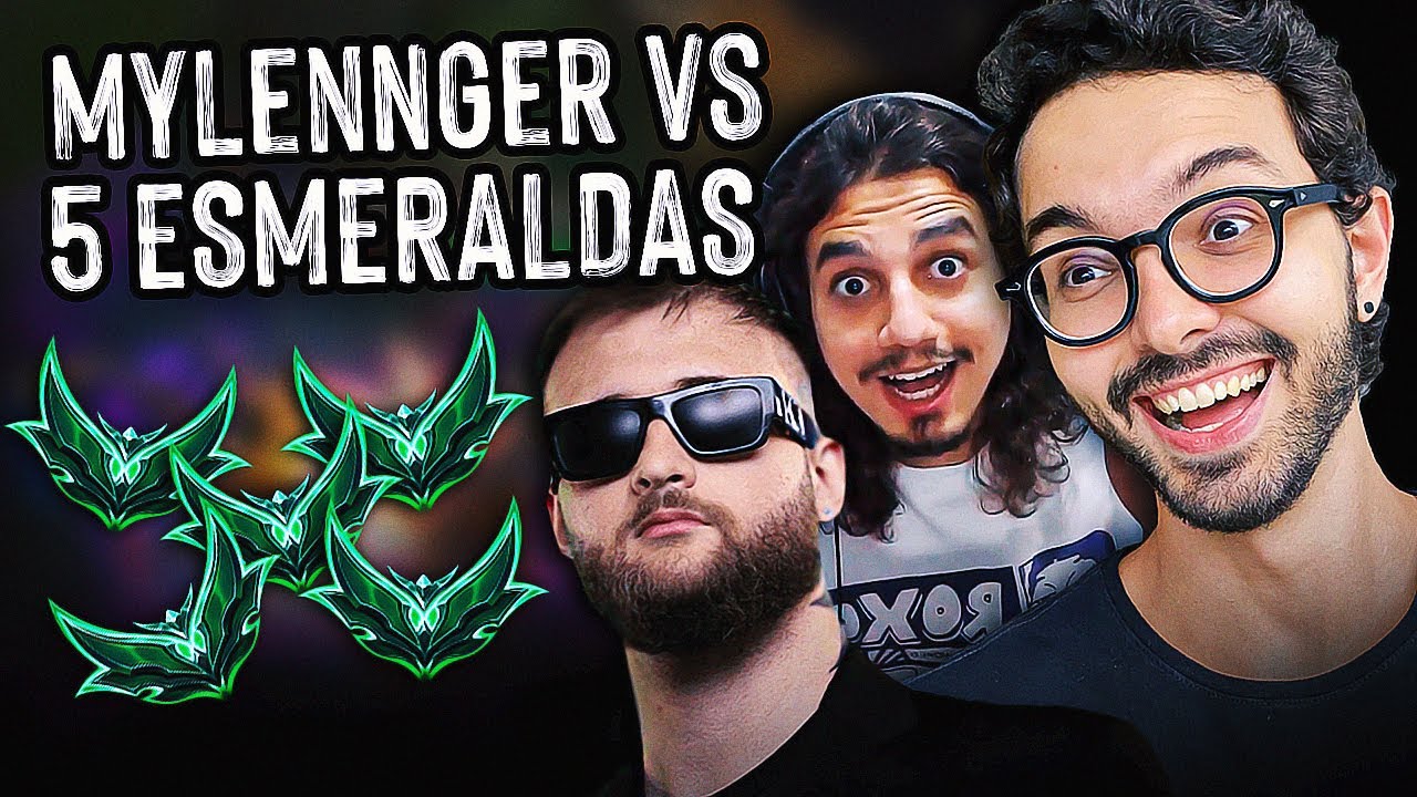 MYLON, KENNZY E RANGER CONTRA 5 ESMERALDAS!