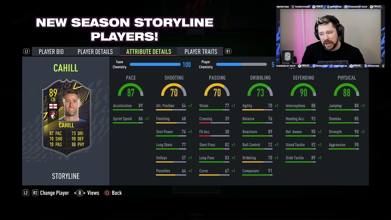 FIFA 22 NEW SEASON STORYLINE PLAYERS ARE UNREAL!