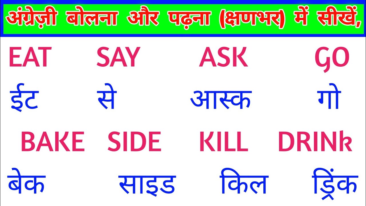 English padhna likhna kaise sikhe। English me baat karna sikhe सरल तरीके से अंग्रेजी पढ़ना लिखना सीख