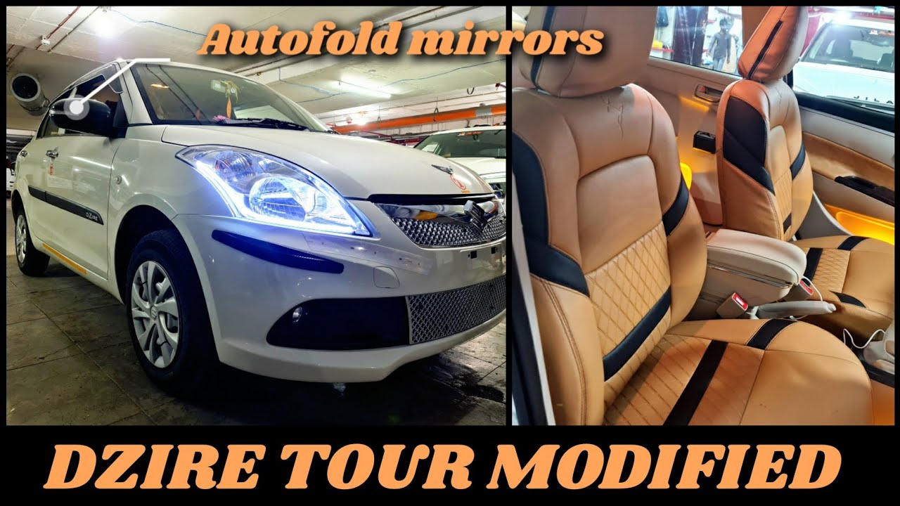 DZIRE TOUR MODIFIED WITH FOLDING MIRROR...!!!📞83691 21505 📞9833986482