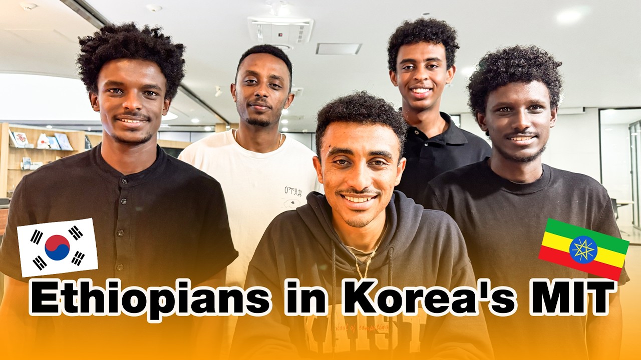 Ethiopian Students in Korea's MIT | KAIST | Part 1