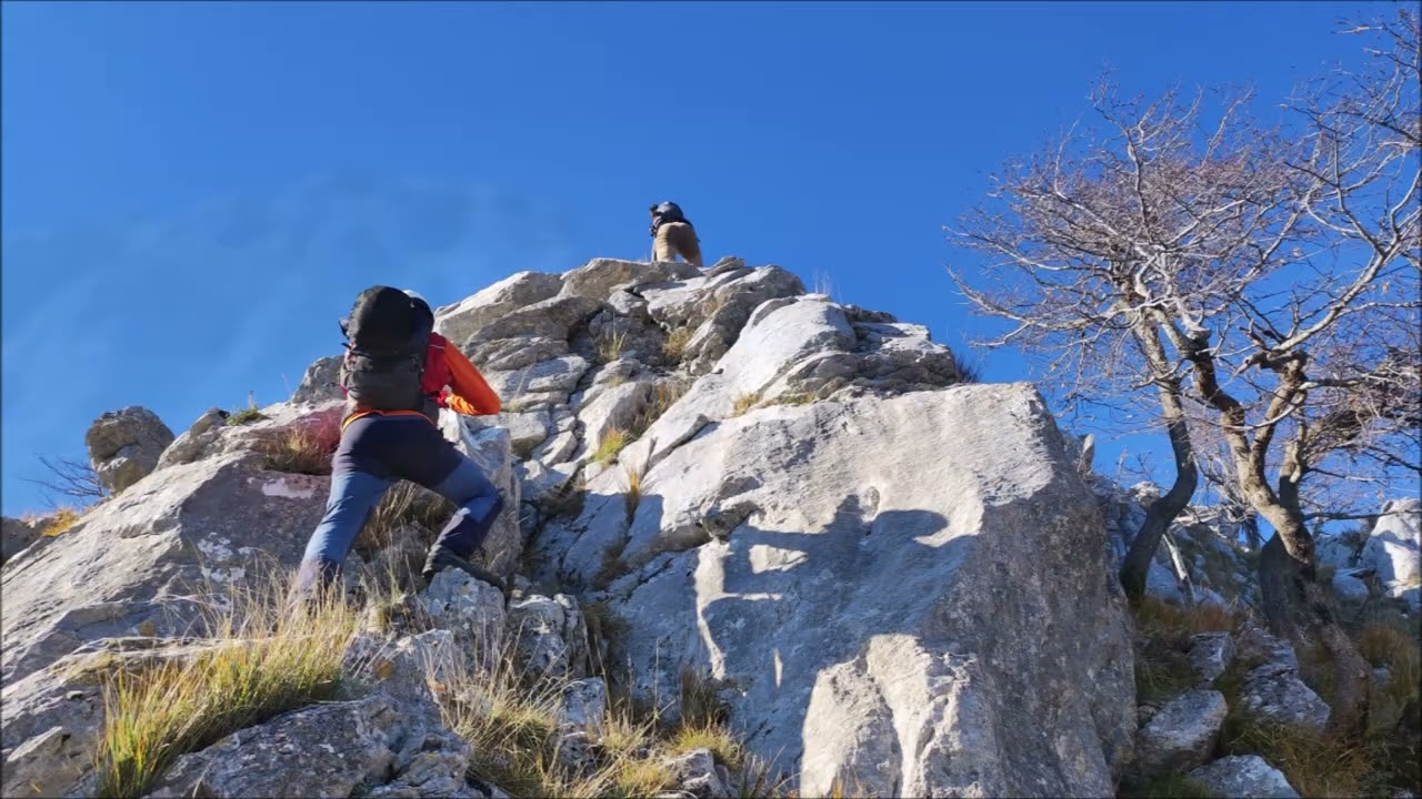 Alpi Apuane: Pania Verde per cresta SE integrale (o cresta Trimpello) 30.11.2024