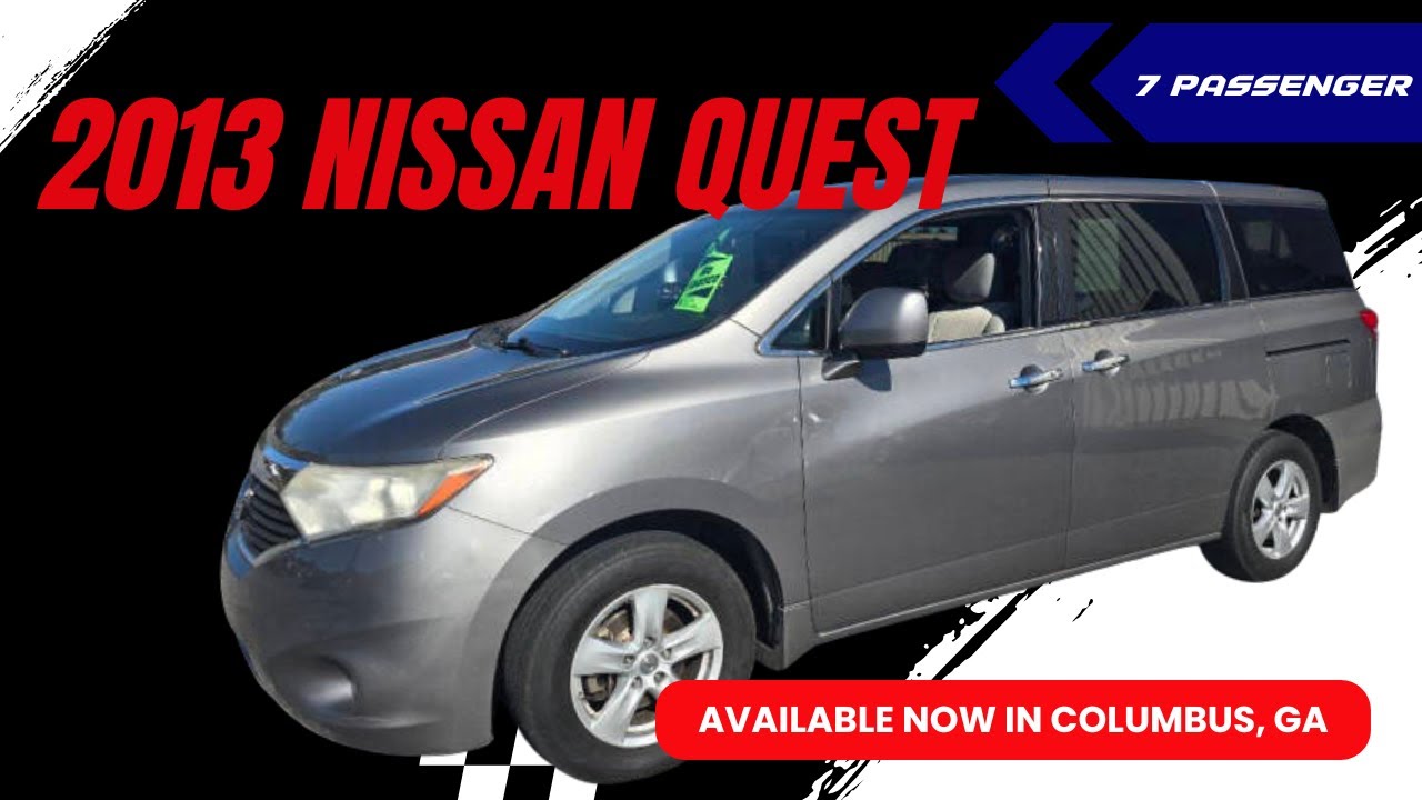 2013 Nissan Quest | 7-Passenger Minivan for Family & Travel | Columbus GA