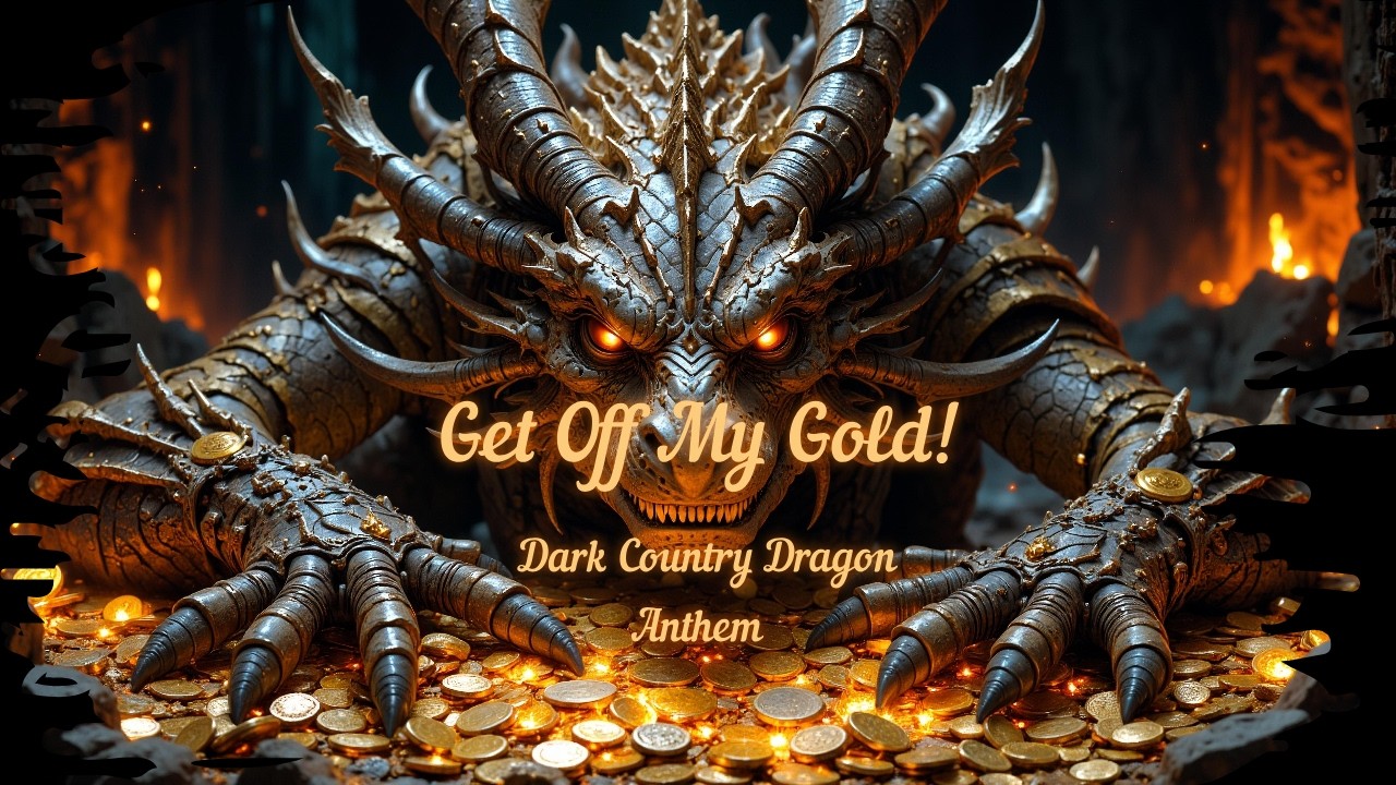 🪙Get Off My Gold! | 🐲Dark Country Dragon Anthem (Deep Female Vocals)