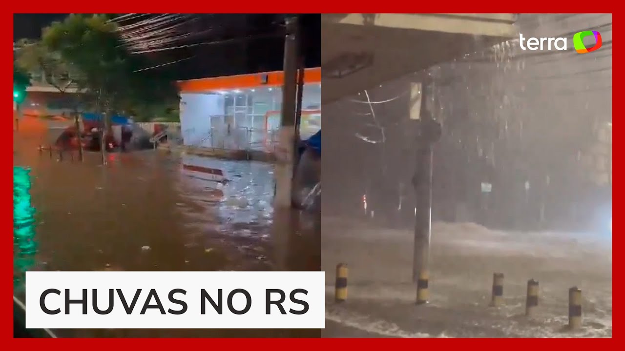 Temporal com ventos de 100 km/h atinge Porto Alegre e causa pavor em moradores: 'Nunca vi isso'