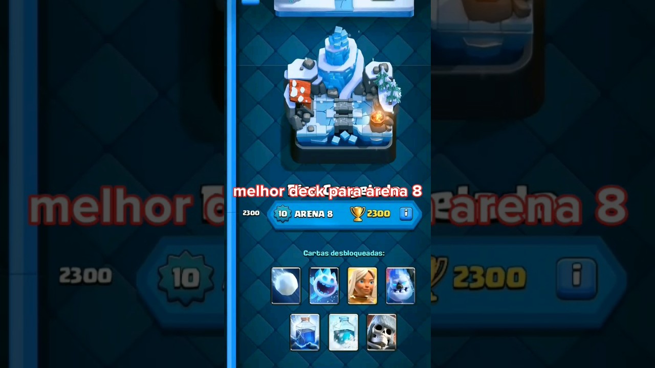 melhor deck para arena 8 nova temporada com bal&atilde;o