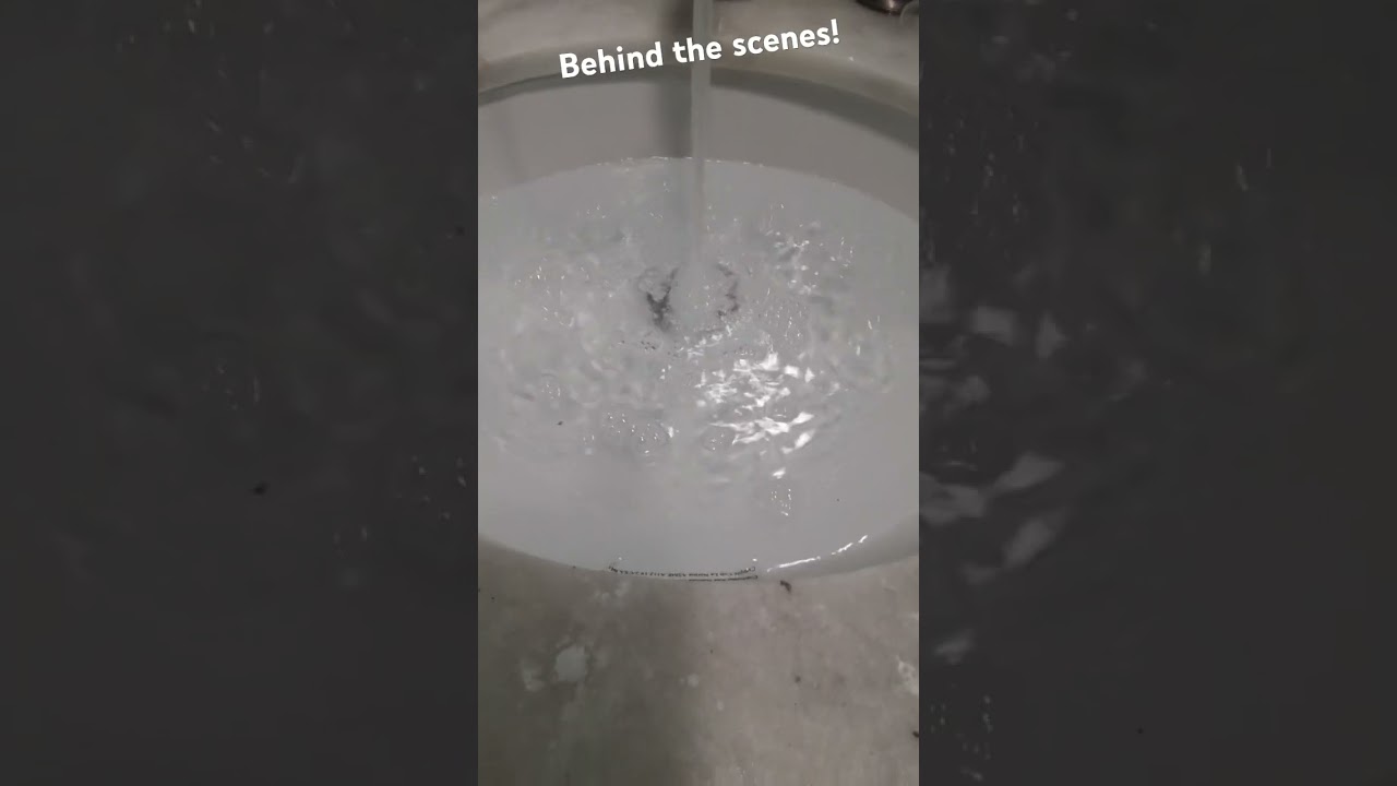 Behind the scenes on how i make a water tornado!