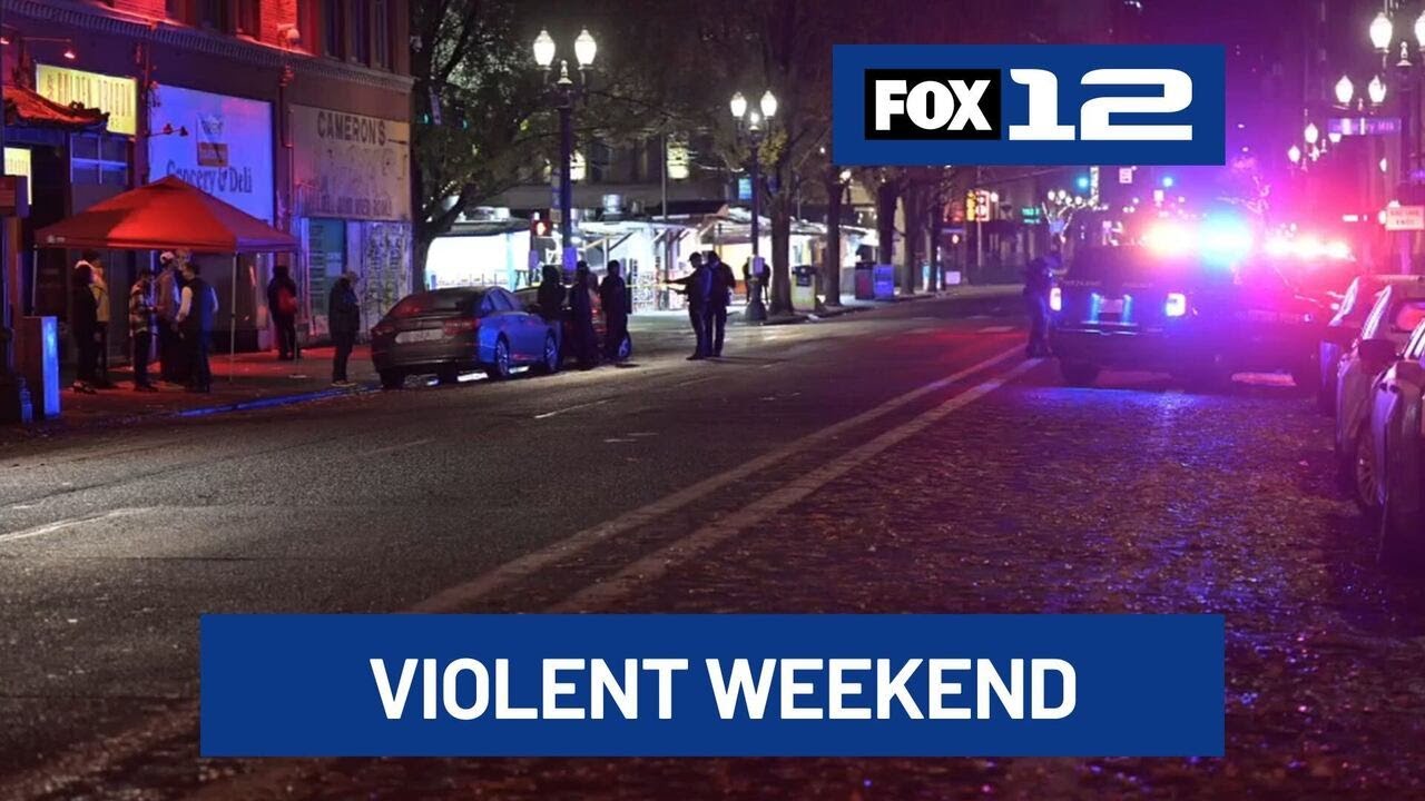 2 killed, 3 injured in string of weekend shootings in Portland