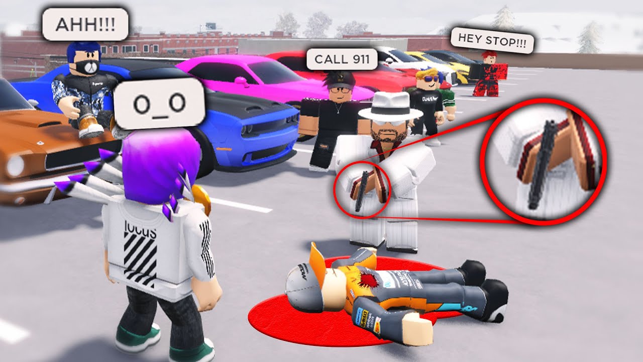 Встреча на машине в Facebook закончилась плохо. Он был феей.. (Roblox)