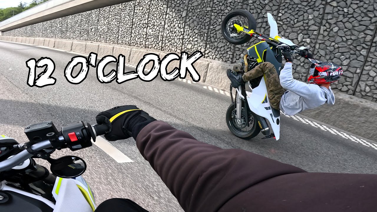 Two Husqvarna 701 Supermotos Shredding Streets!