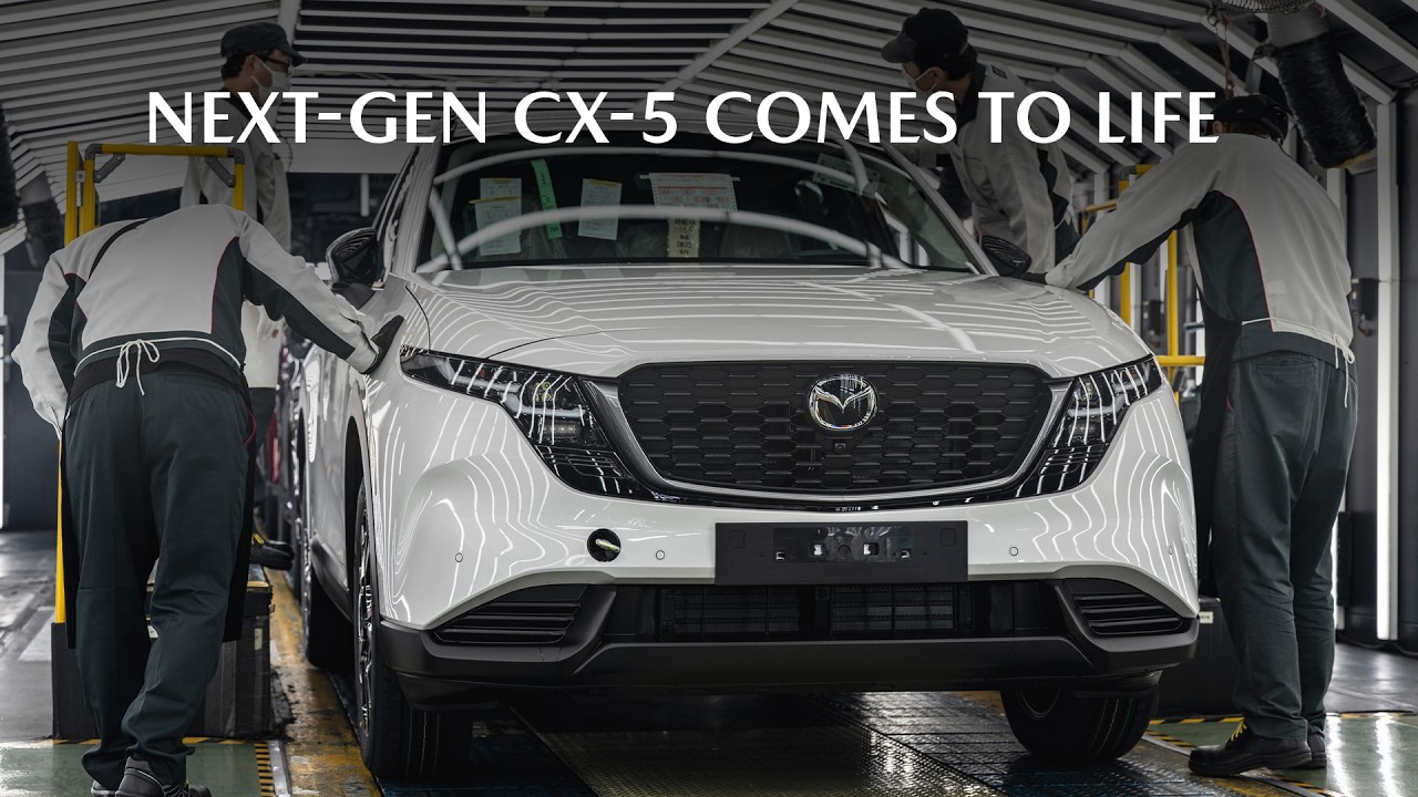 RAW Sounds: Next-Gen CX-5 Comes To Life At The Hiroshima Factory.