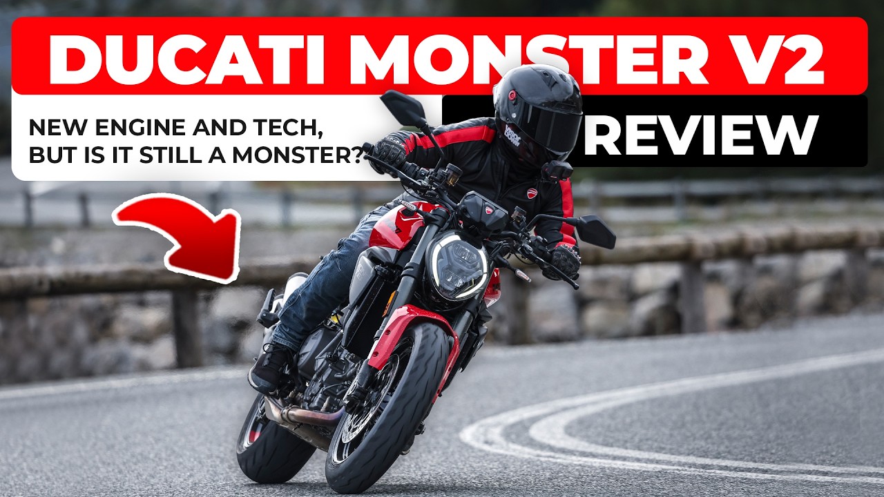 Обзор Ducati Monster V2 2026: зрелая интерпретация легендарного мотоцикла.