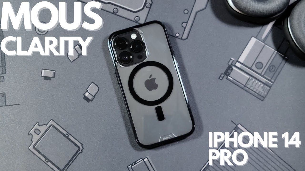 MOUS Clarity Unboxing & Review | iPhone 14 Pro Space Black (Best Clear Case For The iPhone?)