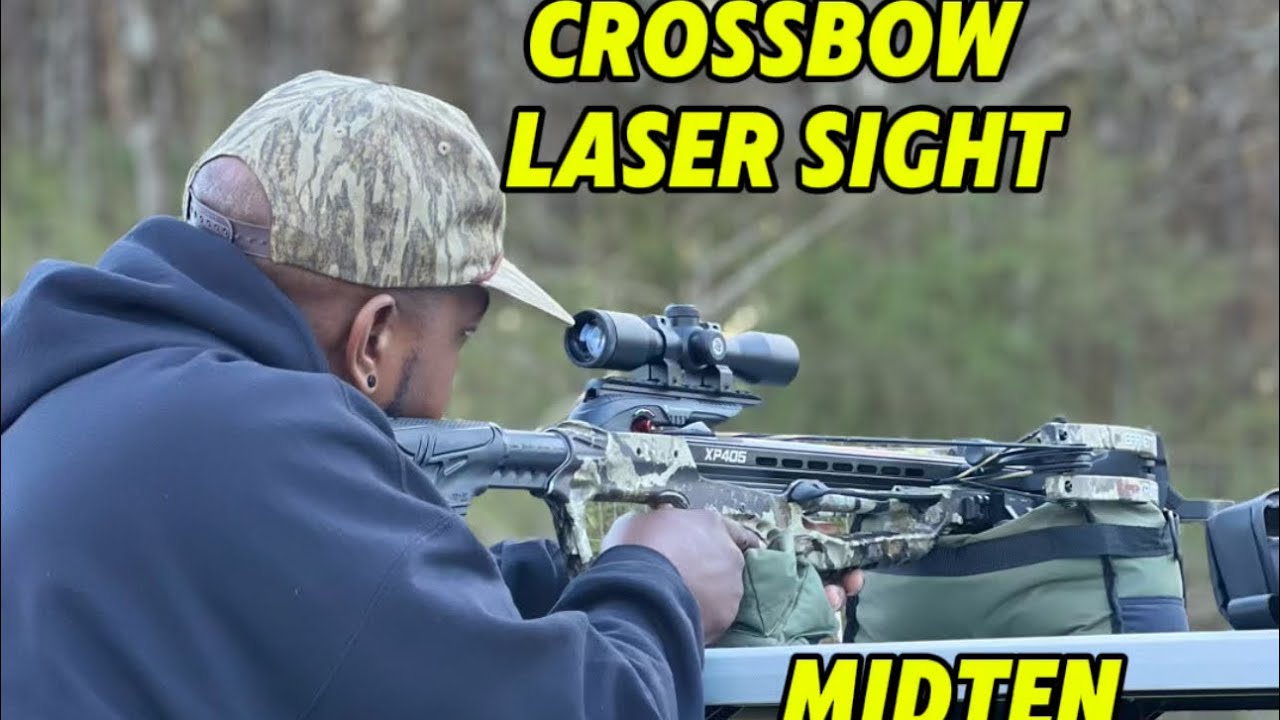 Midten crossbow laser bore sight product review