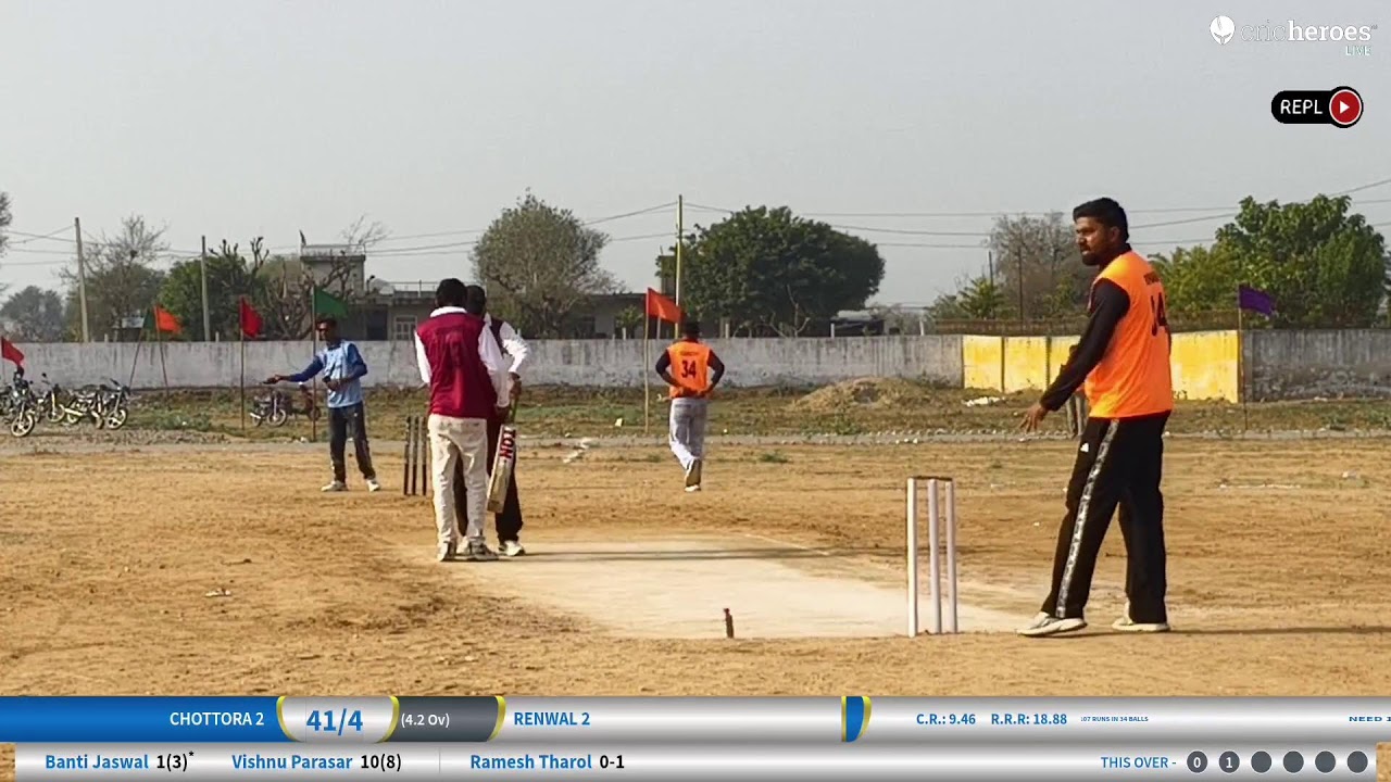Renwal 2 vs Chottora 2 live cricket match | Madhorajpura Panchayat Level Cricket Tournament 2026 li