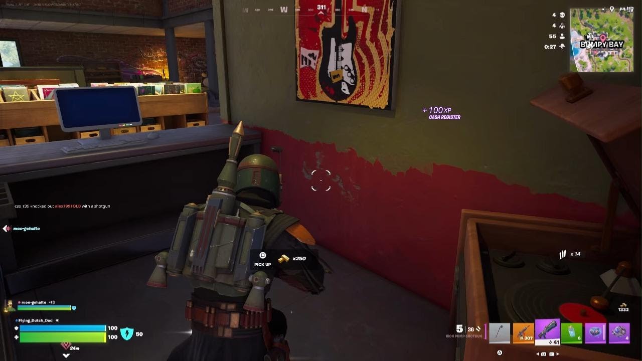 Fortnite Me & Sam the lootrrr win