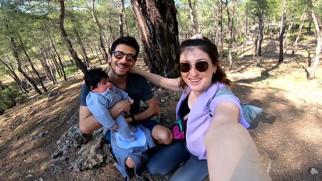 2 aylık bebek ile doğa yürüyüşü/ Geyikbayırı Antalya
