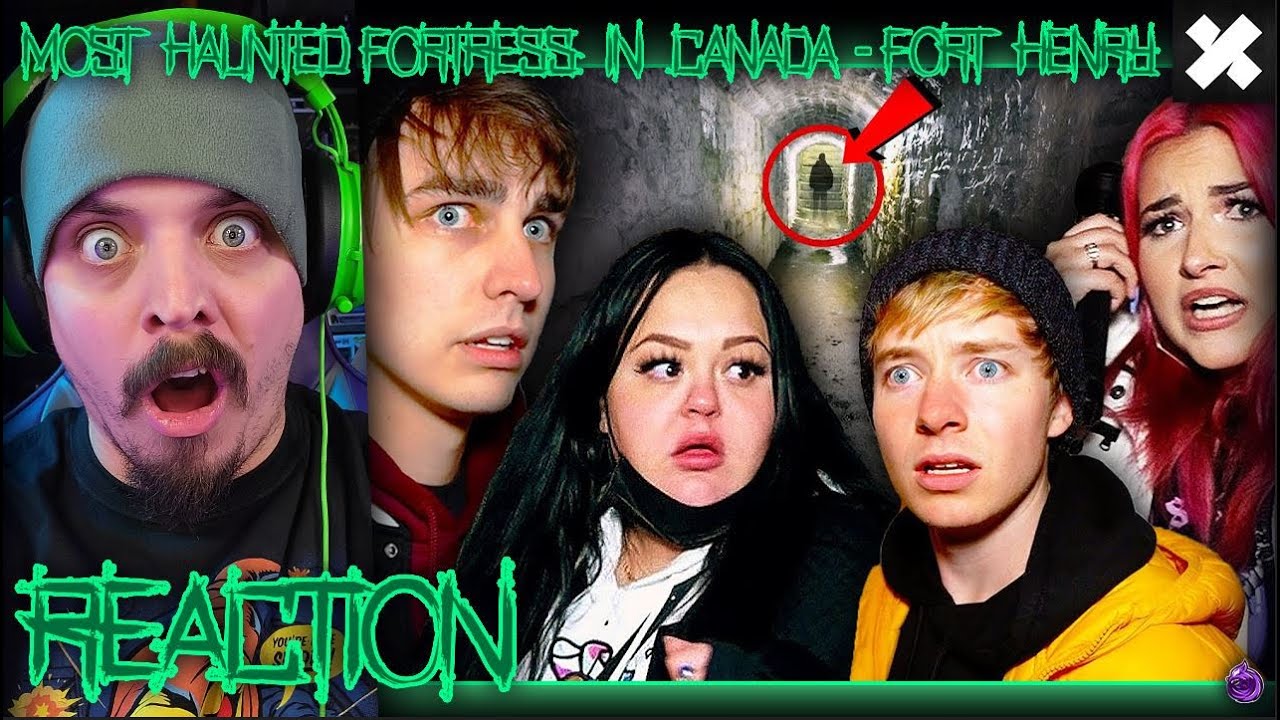 Sam and Colby - Demonic Attachment at Canada's Most Haunted Fortress | REACTION (BEST ON YET)