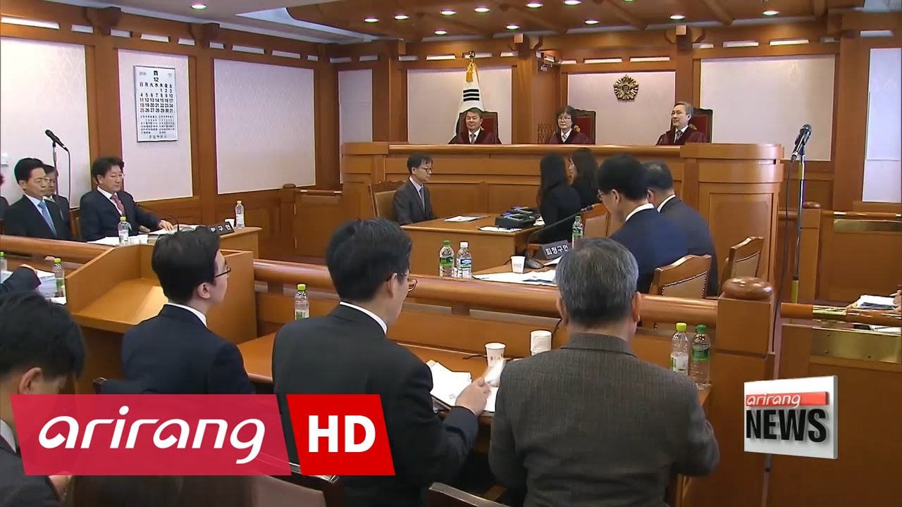 Constitutional Court to begin impeachment trial on Jan. 3