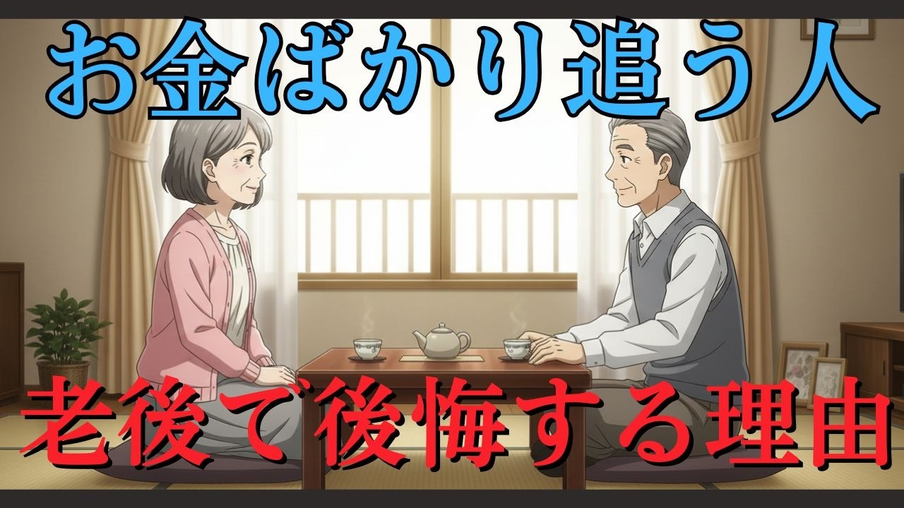 お金を追い続けた人ほど老後で後悔する理由｜60代女性が断捨離で気づいた本当の豊かさ