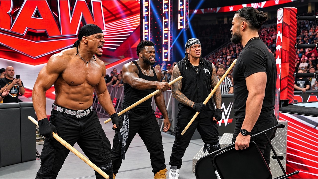 October 21, 2026 | Roman Reigns along with The Bloodline attacks on 946 