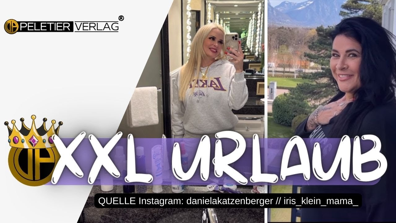 Daniela Katzenberger und Iris Klein XL Schweiz Urlaub Grand Resort Bad Ragaz VIEL LUXUS viel Werbung