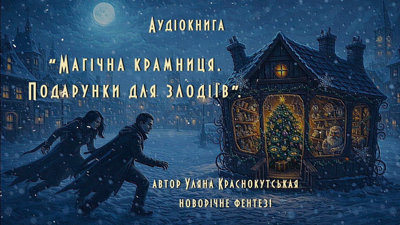 Уляна Краснокутська «Магічна крамничка. Подарунки для злодіїв» аудіоказка.  ЗПО МПДЮТ м.Запоріжжя.